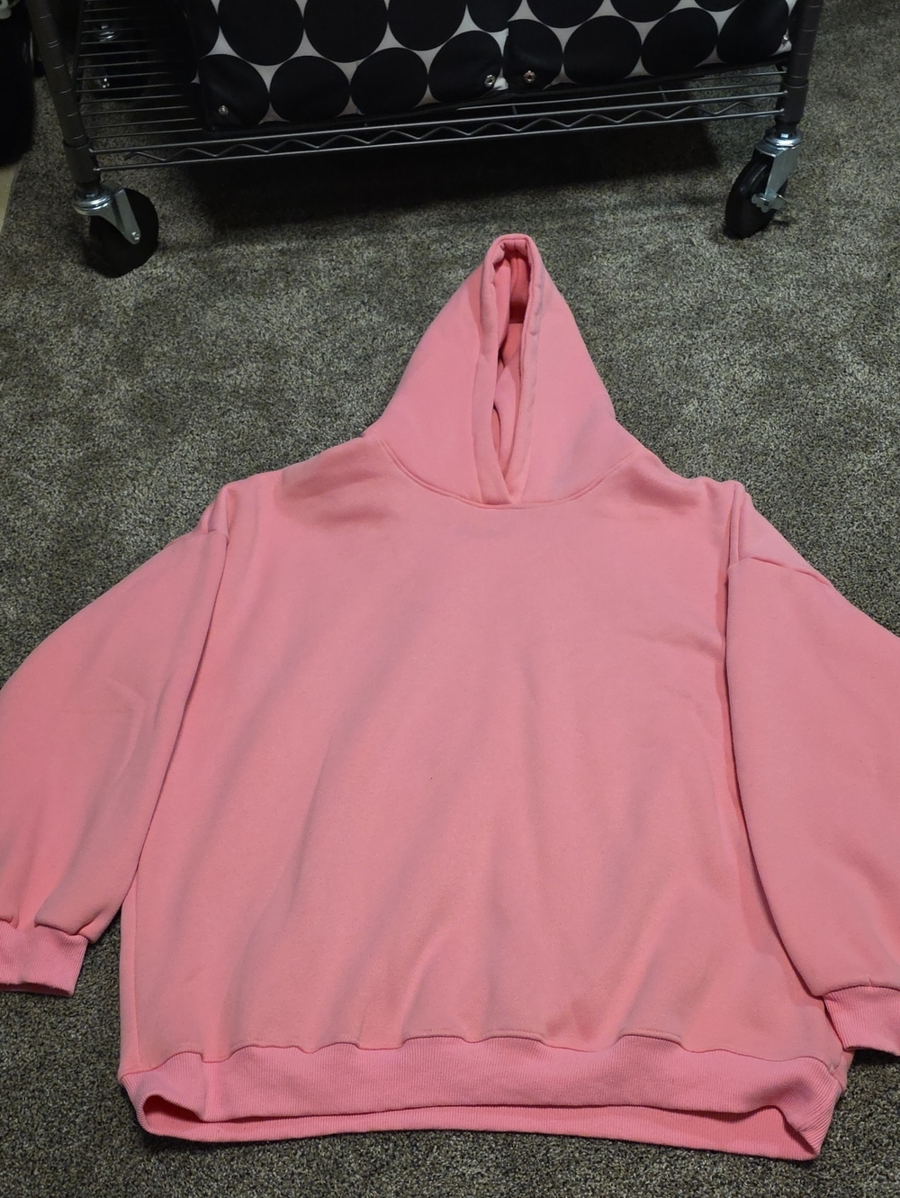 Women’s Pink Hooded Sweatshirt